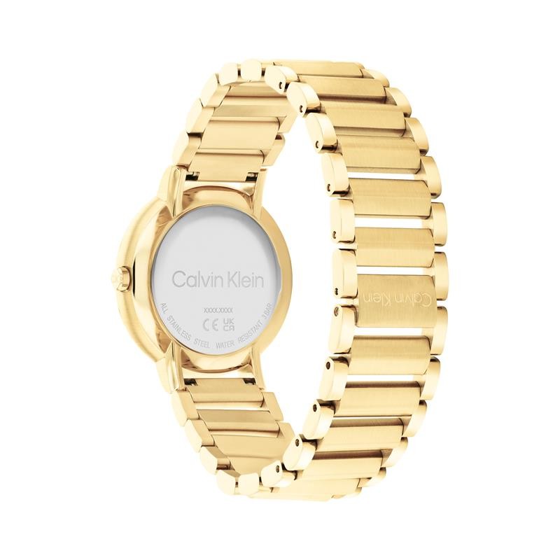 Reloj calvin shop klein dorado mujer