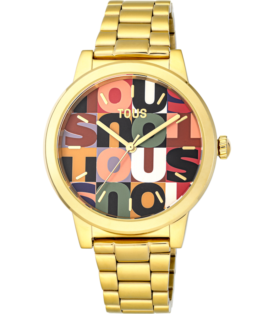 Reloj best sale tous acero