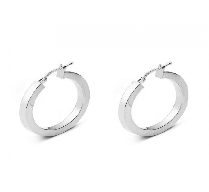 PENDIENTES PLATA ARO TUBO CUADRADO 2X20MM PE5040R
