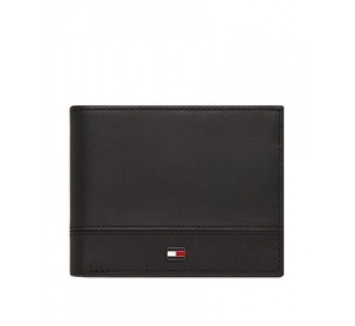 CARTERA EN PIEL NEGRA TOMMY HILFIGER AMOAM06162 BDS