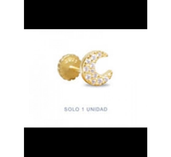 PENDIENTE LUXENTER PIR069Y0000 PLATA CHAPADA GAZNA