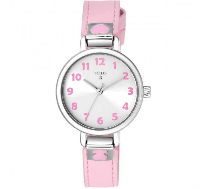 RELOJ TOUS NIÑA 900350205 CORREA PIEL ROSA