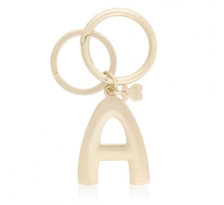 COLGANTE-LLAVERO TOUS LETRA A DORADO 895930001