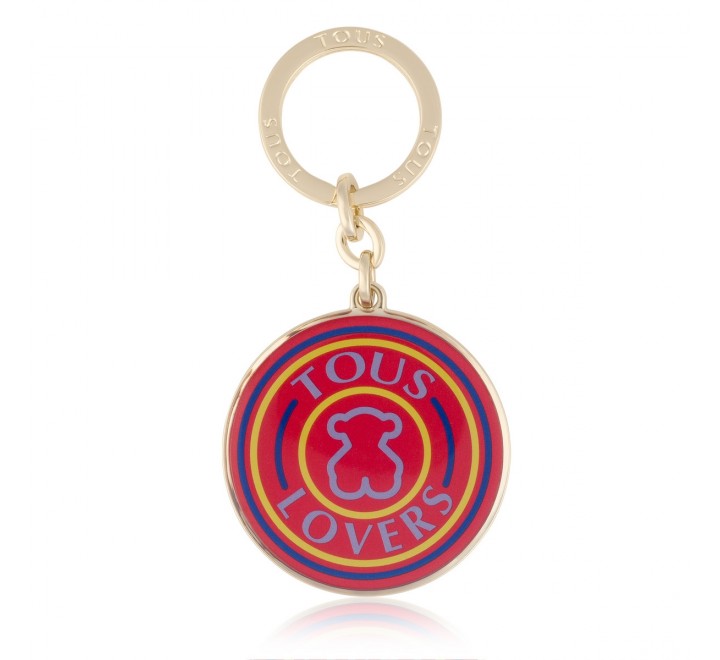 TOUS LLAVERO 995970504 LOVERS FUCSIA