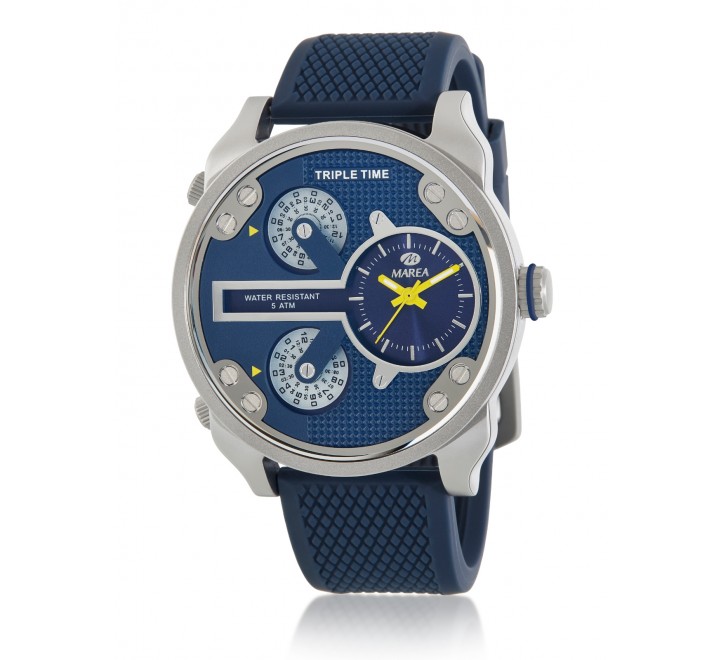 RELOJ MAREA B54129/2 SILICONA AZUL