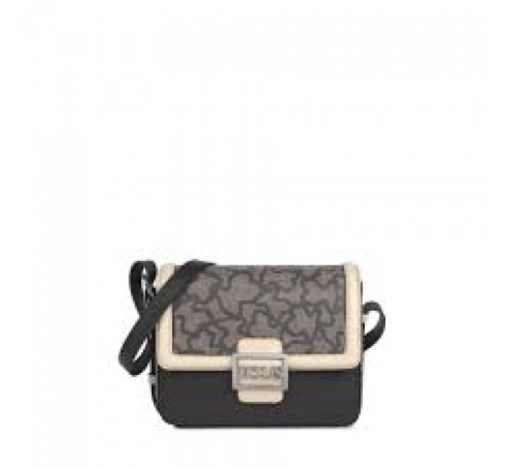 BANDOLERA TOUS 095891601 M K ICON NEGRO-BLANCO