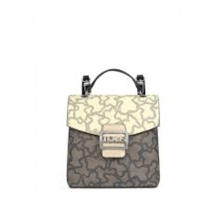 MOCHILA TOUS 095891604 K ICON NEGRO-BLANCO