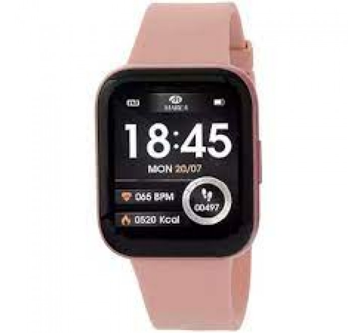 RELOJ MAREA SMART CUADRADO CORREA SILICONA ROSA B57013/2