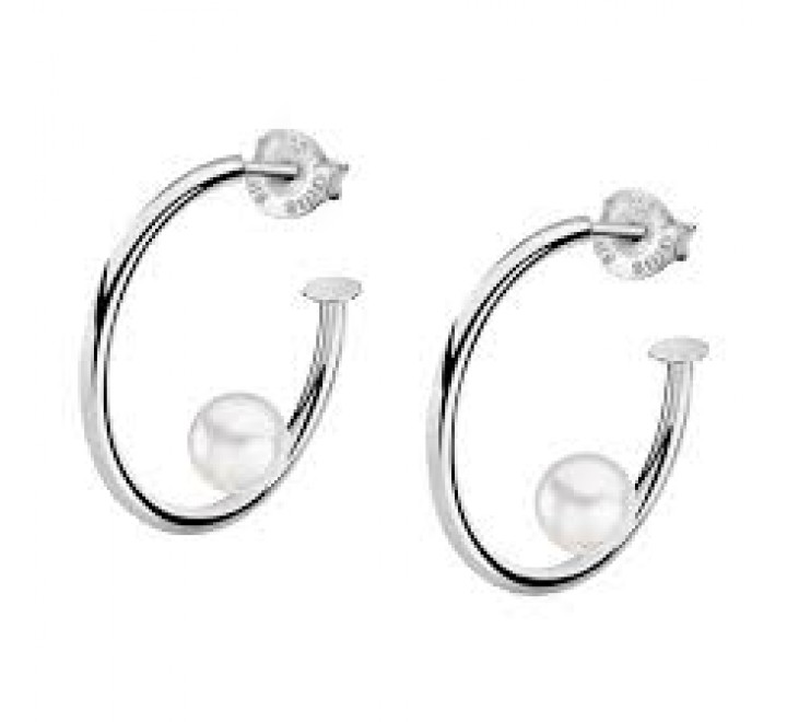 PENDIENTES LOTUS PLATA ARO Y PERLITA LP1976-4/1