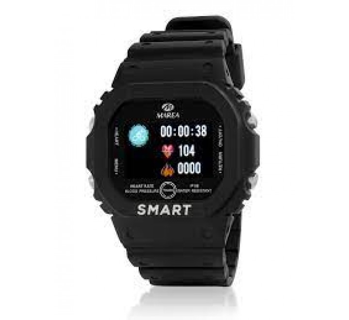RELOJ MAREA SMART CAJA Y CORREA SILICONA NEGRO B57008/1