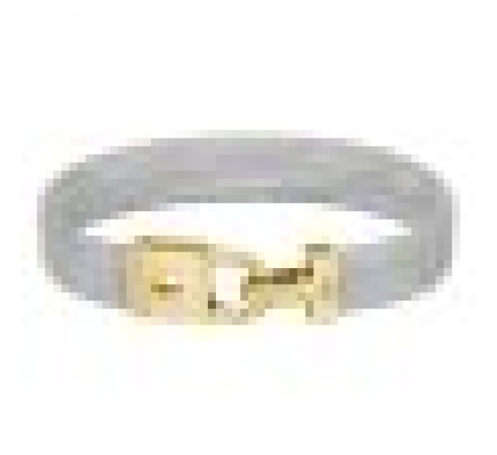 PULSERA LACOSTE ACERO BROCHE DORADO 2040270
