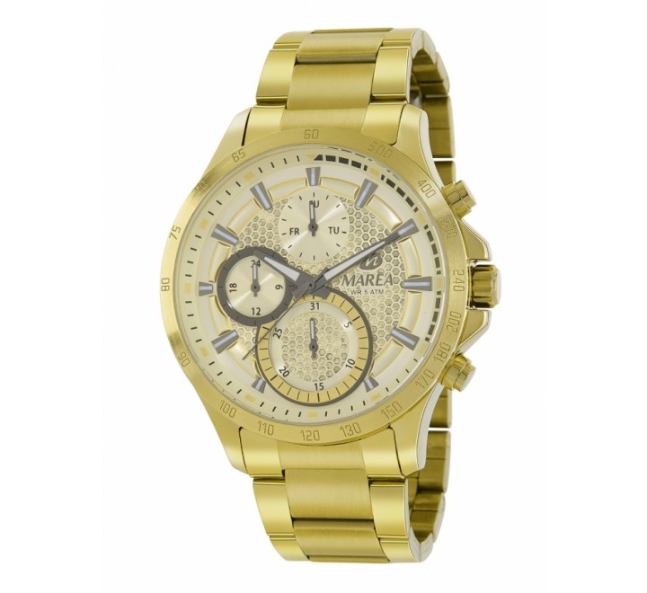 RELOJ MAREA B54198/4 ACERO DORADO