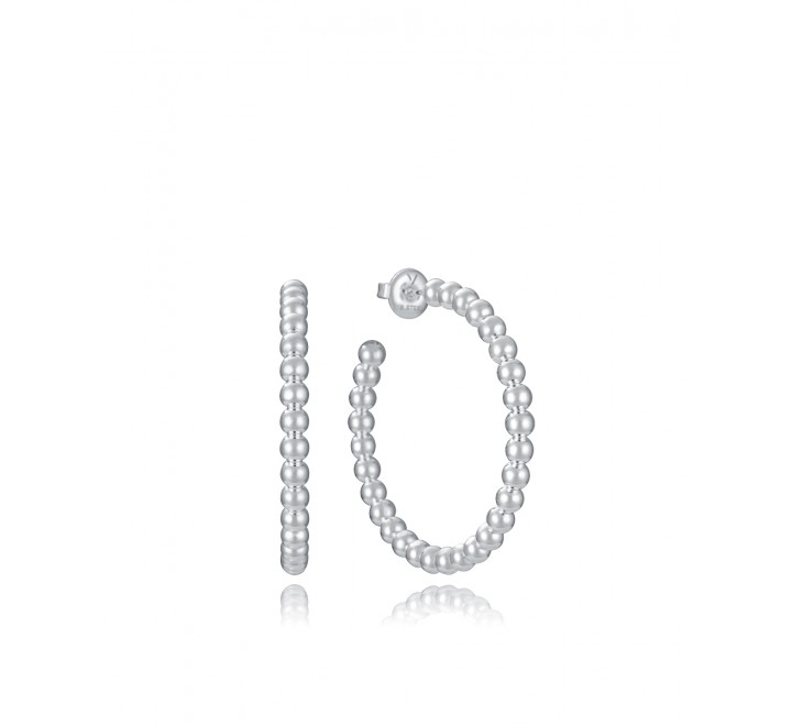 PENDIENTES VICEROY ACERO Y BAÑO PLATA 14319E01000