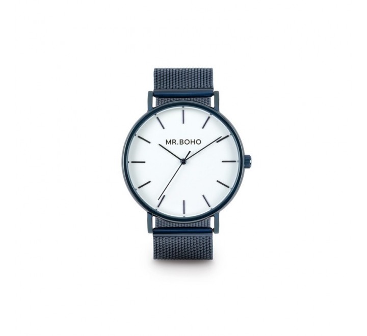 RELOJ MR BOHO MUJER ACERO AZUL 00728795