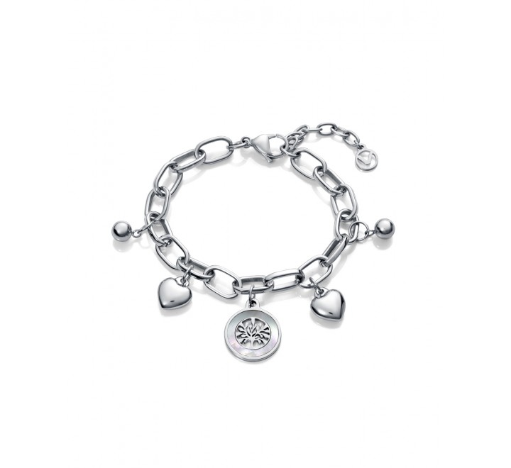 PULSERA VICEROY 15015P01000 ACERO ARBOL VIDA NACAR