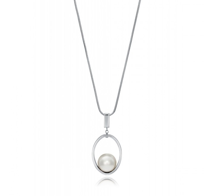COLLAR VICEROY 15023C01000 ACERO ARO GRUESO PERLA