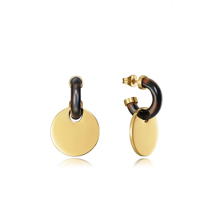 PENDIENTES VICEROY 15100E01012 ACERO DORADO ARO RESINA