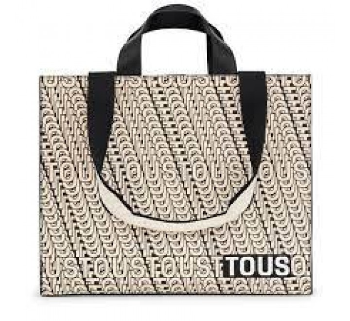 SHOPPING XL TOUS AMAYA VERA NEGRO-BEIGE 2001857651 395901502