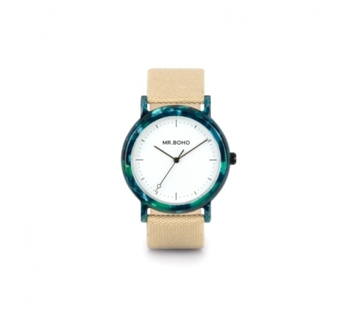 RELOJ MR BOHO SEA ACETATO VERDE 00728804