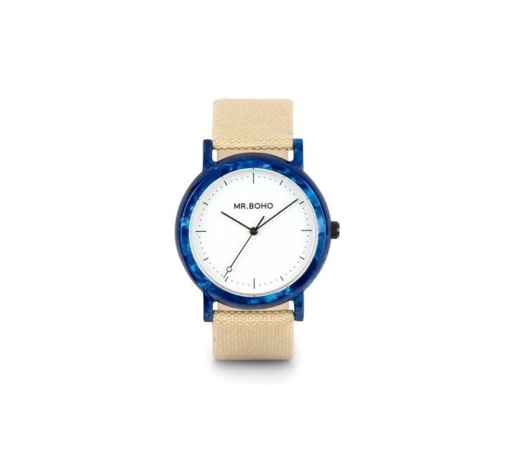RELOJ MR BOHO SEA ACETATO AZUL 00728803