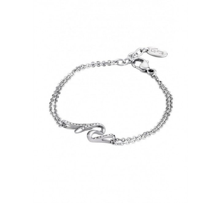 PULSERA LOTUS LS1750/2/1 ACERO CIRCONITAS