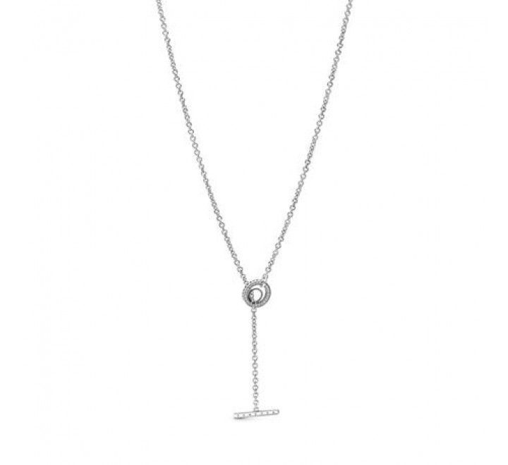 COLGANTE PANDORA FORMA DE T 399050C01-80 PLATA