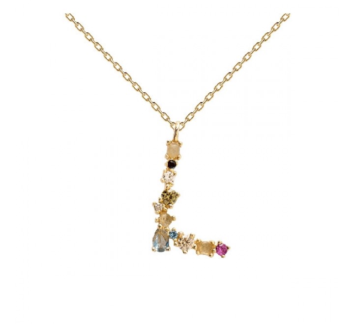 GARGANTILLA PDPAOLA LETRA L CO01-107-U DORADO