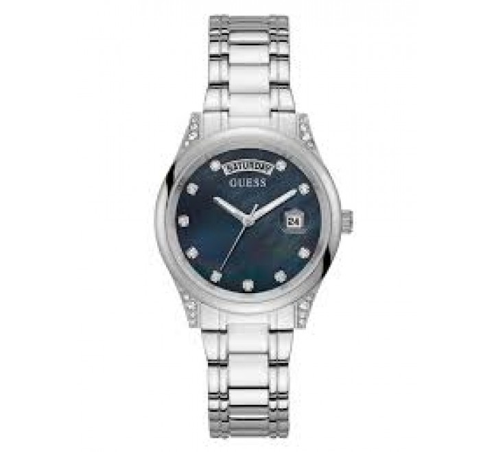 RELOJ GUESS GW0047L1 ACERO ESFERA NEGRA