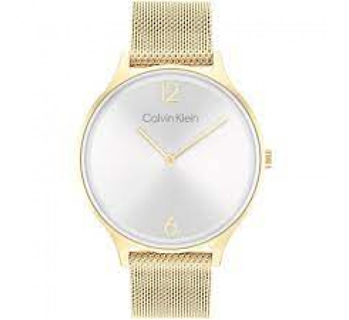 RELOJ CALVIN KLEIN SRA CHAPADO DORADO 25200003