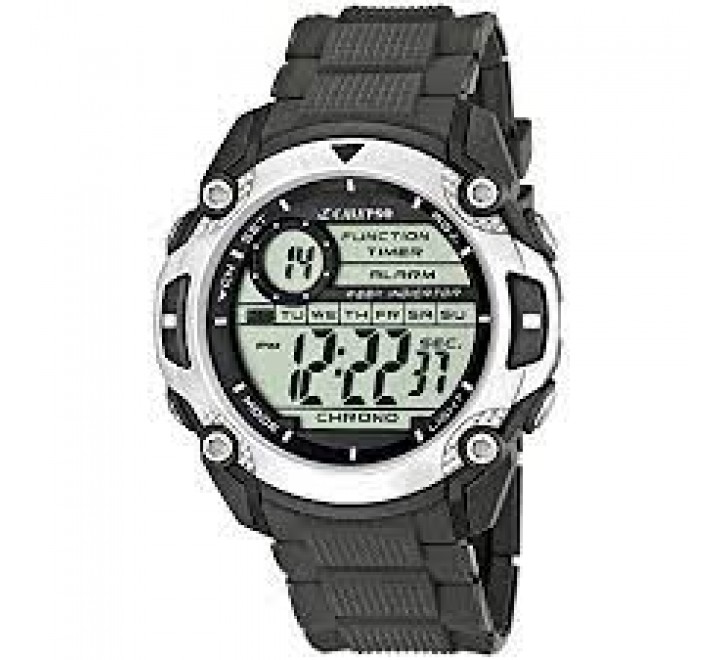 RELOJ CALYPSO DIGITAL SILICONA NEGRA CAJA NEGRA K5577/1