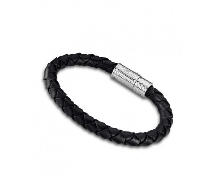 PULSERA LOTUS LS2096/2/2 CUERO TRENZADO Y BROCHE ACERO