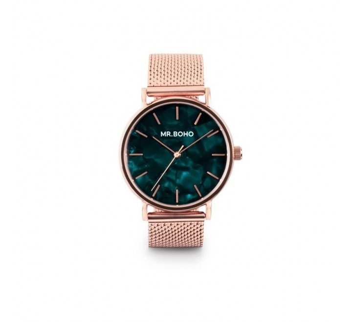 RELOJ MR BOHO MUJER ACERO ROSADO 00728800
