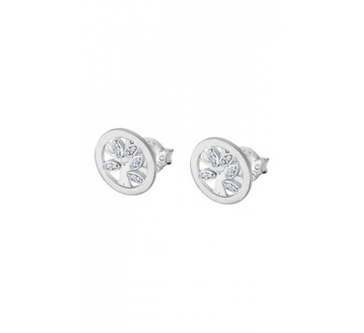 PENDIENTES LOTUS PLATA ARBOL VIDA CIRCONITAS LP1768-4/6