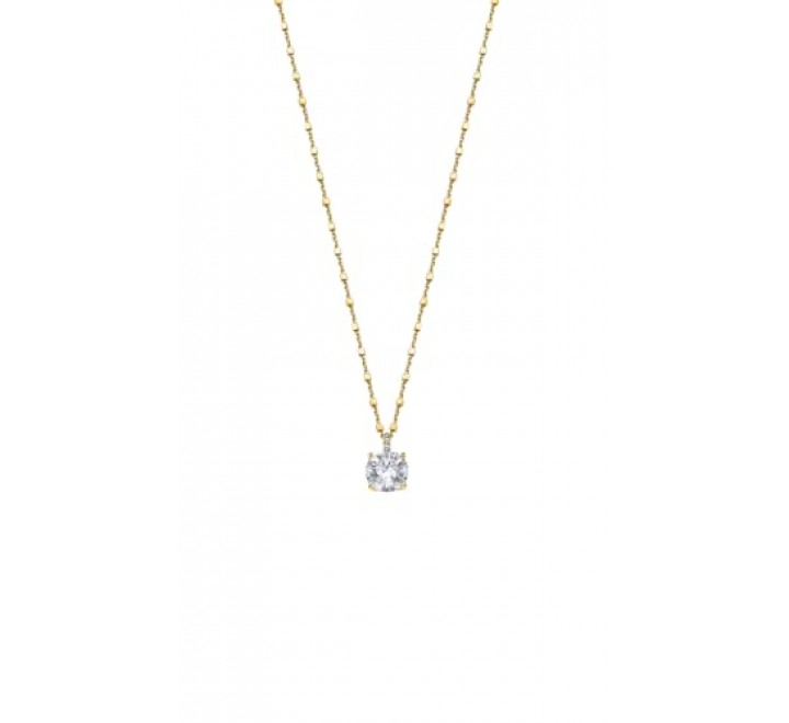 GARGANTILLA LOTUS PLATA DORADA CIRCONITA LP2005-1/5