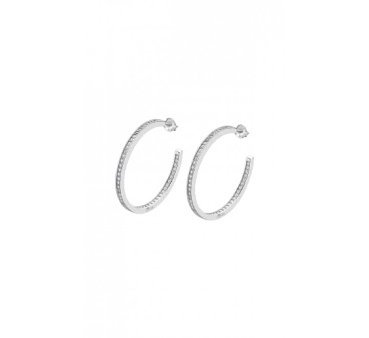 PENDIENTES LOTUS PLATA ARO CON CIRCONITAS LP1937-4/4