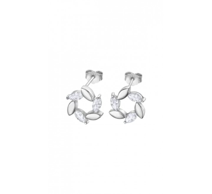 PENDIENTES LOTUS PLATA FLOR CIRCONITAS LP3188-4/1