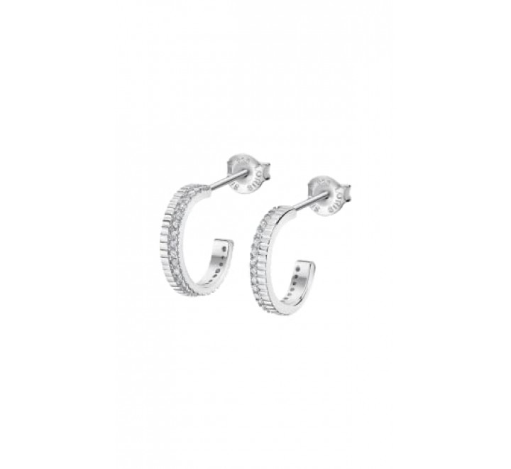 PENDIENTES LOTUS PLATA ARO CON CIRCONITAS LP3284-4/1