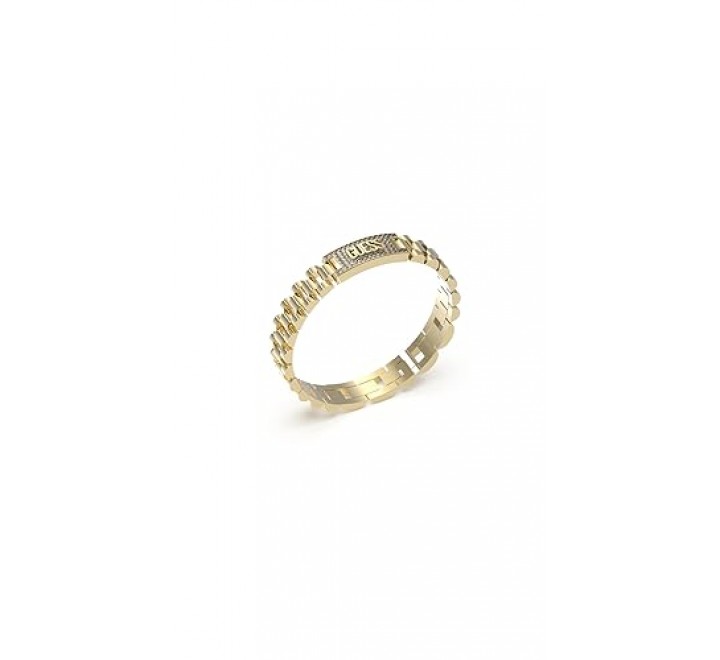 PULSERA GUESS ACERO DORADO CIRCONITAS JUMB03200JWYGT-U