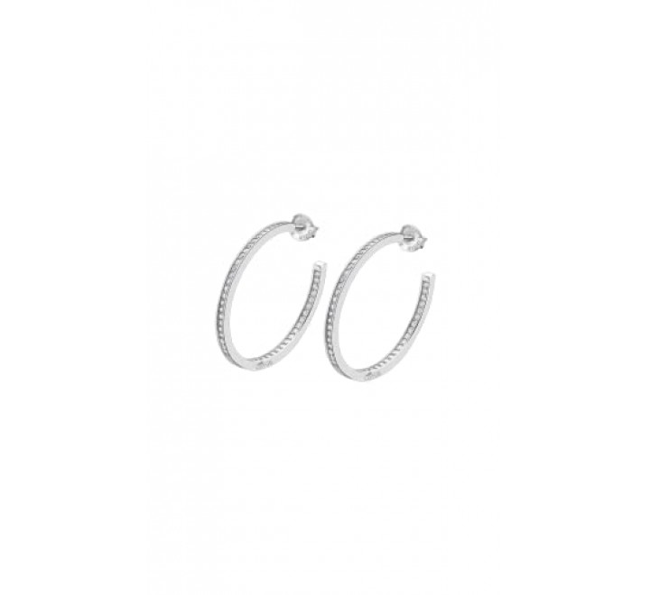 PENDIENTES LOTUS PLATA ARO CON CIRCONITAS LP1937-4/3