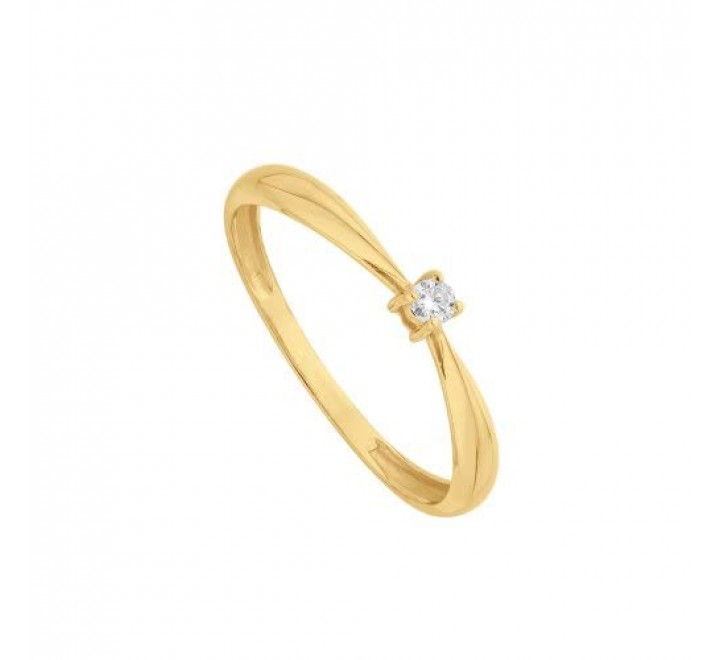 ANILLO ORO Y DIAMANTE 2,30M ITEMPORALITY GRN-201-003-14