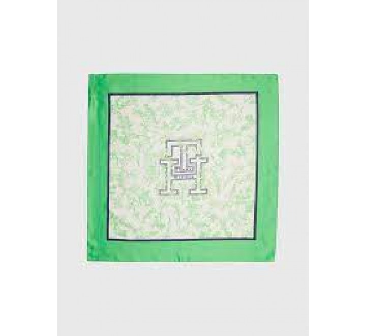 PAÑUELO TOMMY HILFIGER VERDE LOGO AW0AW14532 LWY