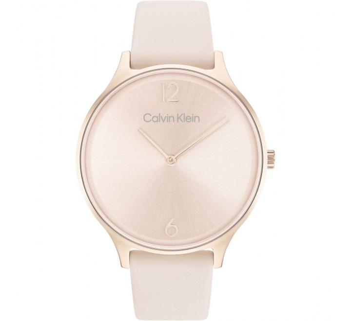 RELOJ CALVIN KLEIN SRA  CHAPADO ROSE CON CORREA 25200009
