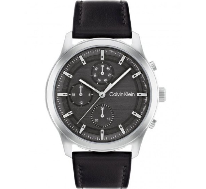 RELOJ CALVIN KLEIN CAJA 44MM ACERO CORREA NEGRA 25200211