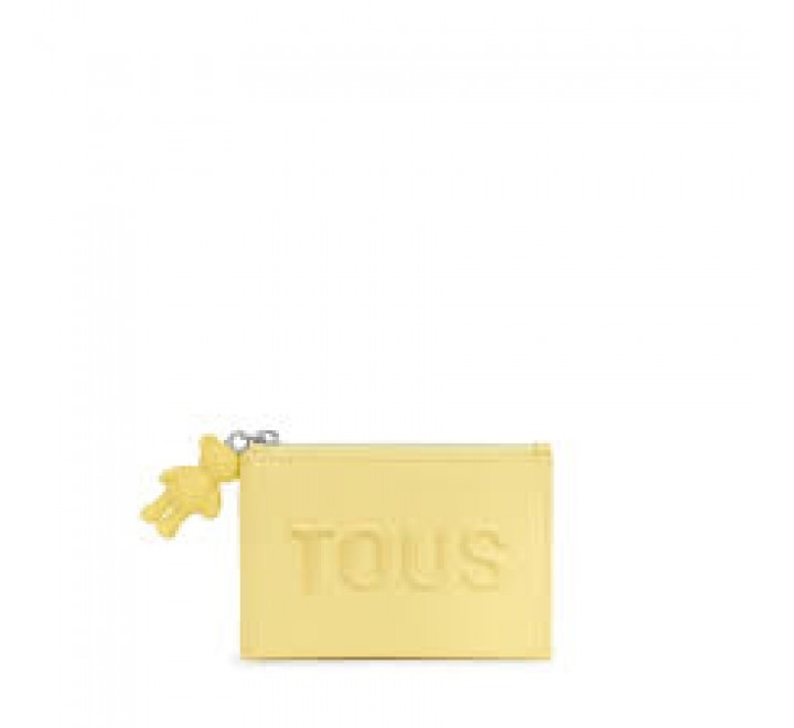 MONEDERO TARJETERO TOUS LA RUE AMARILLO 2001844405 395901129