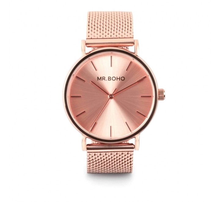 RELOJ MR BOHO MUJER ACERO ROSADO 00728632