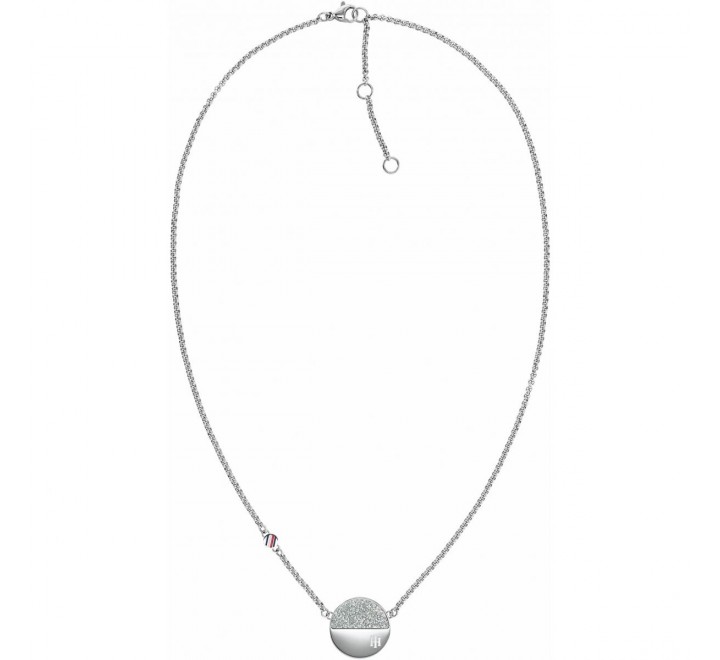 COLLAR TOMMY HILFIGER 2780458 ACERO LOGO Y TALLADO