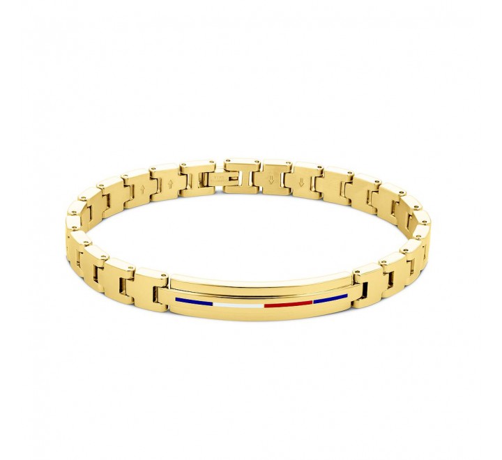PULSERA TOMMY HILFIGER ACERO DORADO ESLABONES 19CM 2790311