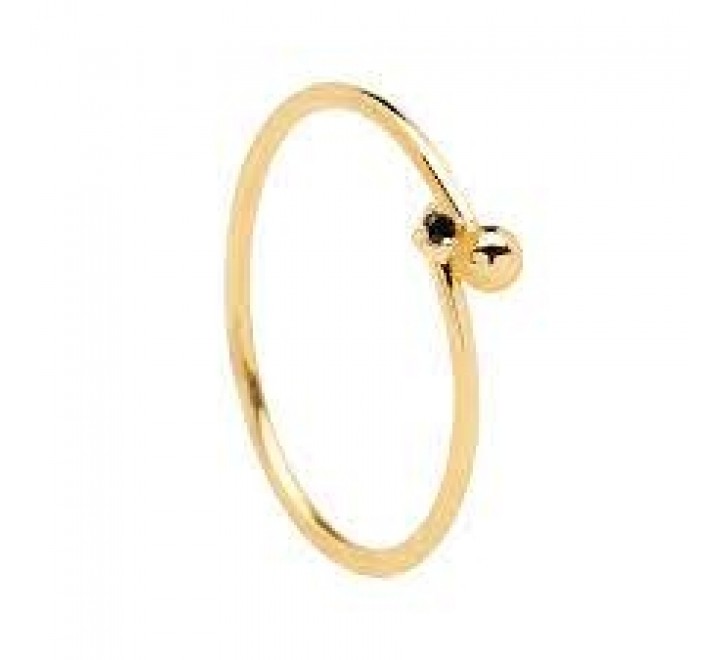 ANILLO PDPAOLA AN01-128-10 PLATA CHAPADA