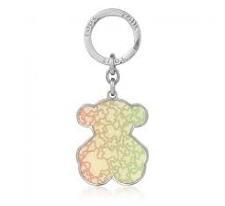 LLAVERO TOUS 095970594 OSO KAOS MINI DEGRAD MULTI-BLAN
