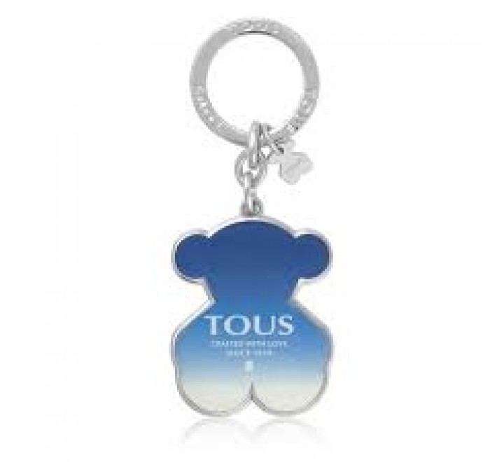 LLAVERO TOUS 095970850 OSO CRAFTED LOGO AZUL